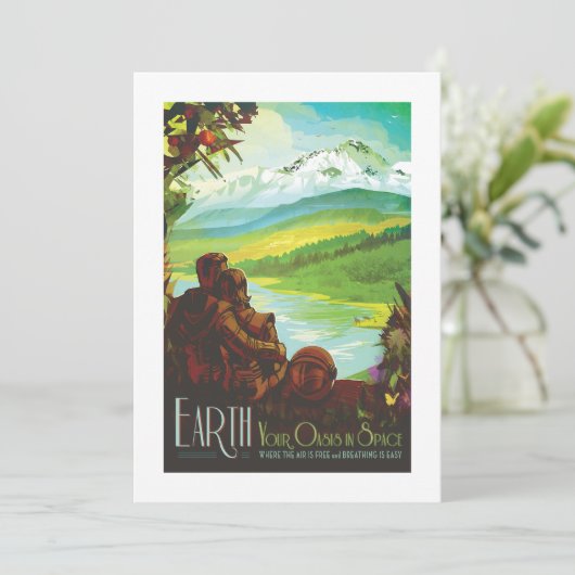 Aarde | NASA Visies van de Toekomst (Staand voorkant)