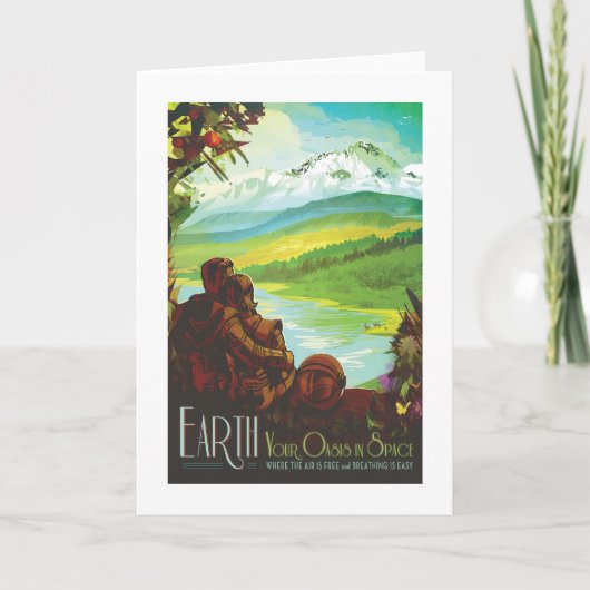 Aarde | NASA Visies van de Toekomst Kaart (Voorkant)