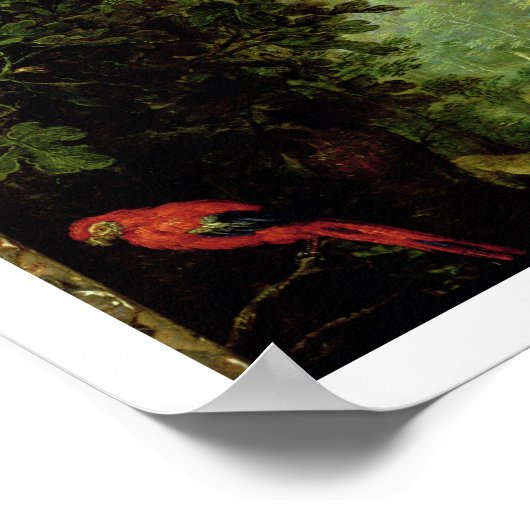 Aarde of het aardparadijs, detail van Adam en Poster (Hoek)