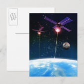 Aarde onder vuur briefkaart (Voorkant / Achterkant)