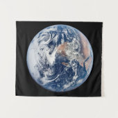 Aarde Ons Huis. Het blauwe marmer Wandkleed (Voorkant (horizontaal))