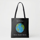 Aarde Ons Thuis Sweet Home Tote Bag (Voorkant)
