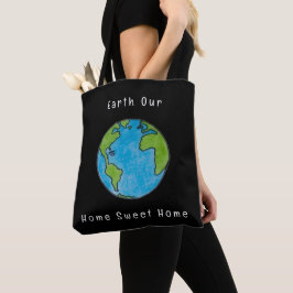 Aarde Ons Thuis Sweet Home Tote Bag