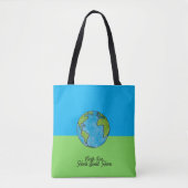 Aarde Ons Thuis Sweet Home Tote Bag (Voorkant)