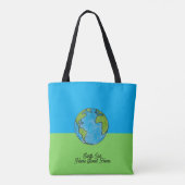 Aarde Ons Thuis Sweet Home Tote Bag (Achterkant)