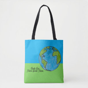 Aarde Ons Thuis Zoete Thuis Tote Bag