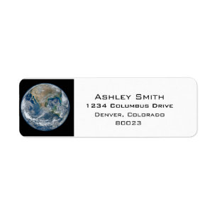 Aarde onze wereld etiket