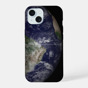 Aarde op haar equinox. iPhone 15 case
