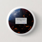 Aarde Opslag Bijna Volledig Ronde Button 5,7 Cm (Voorkant)