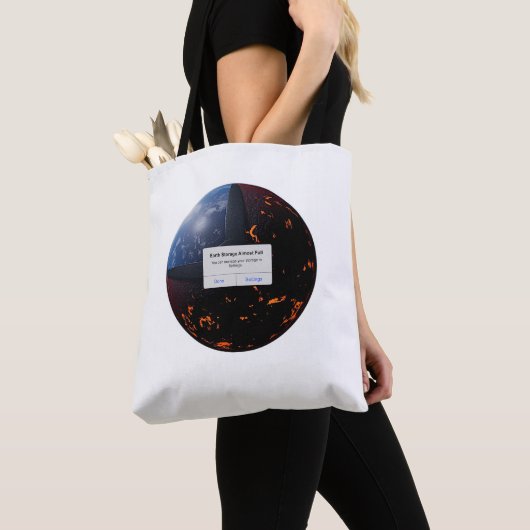 Aarde Opslag Bijna Volledig Tote Bag (Dichtbij)
