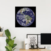 Aarde-orkaan-Ike 52 x 52 (40 x 40) Poster (Thuiskantoor)