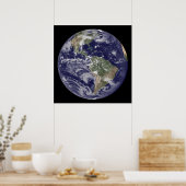 Aarde-orkaan-Ike 52 x 52 (40 x 40) Poster (Keuken)