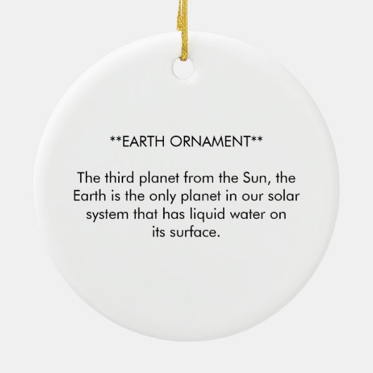 AARDE ORNAMENT (Achterkant)