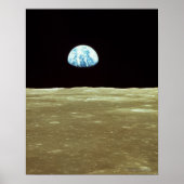 Aarde over Moon Poster (Voorkant)