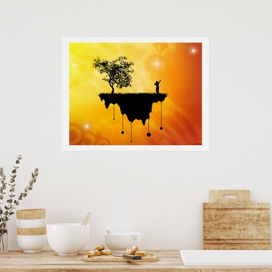 Aarde Poster (Keuken)