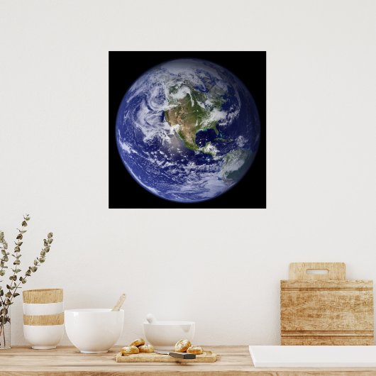 Aarde Poster (Keuken)