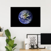 Aarde Poster (Thuiskantoor)