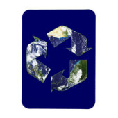 Aarde - Recycling Magneet (Verticaal)