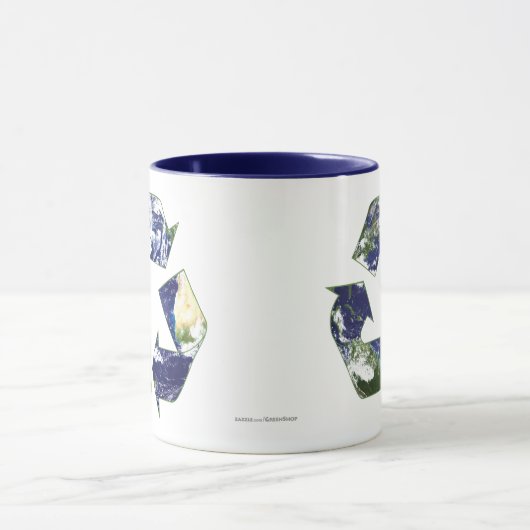 Aarde - Recycling Mok (Midden)