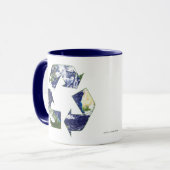 Aarde - Recycling Mok (Voorkant links)