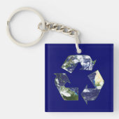 Aarde - Recycling Sleutelhanger (voorkant)