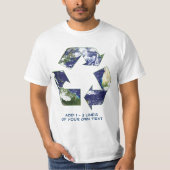 Aarde - Recycling T-shirt (Voorkant)