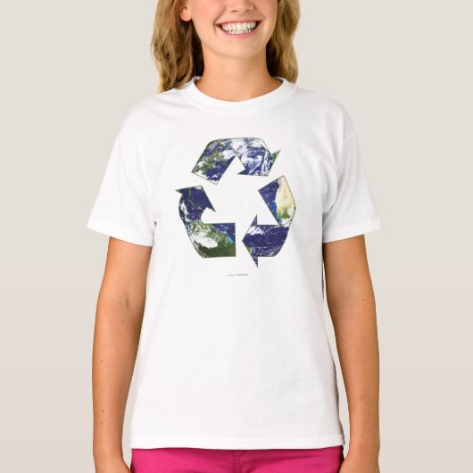 Aarde - Recycling T-shirt (Voorkant)