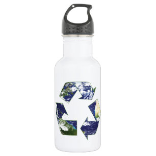 Aarde - Recycling Waterfles