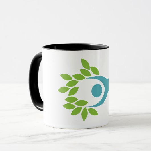 aarde redden mok (Voorkant links)