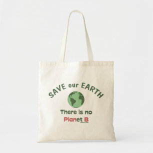 Aarde redden tote bag