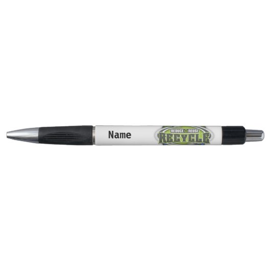 Aarde reduceren, hergebruiken en Recyclen Pen (Voorkant)