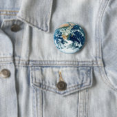 Aarde Ronde Button 5,7 Cm (In situ)