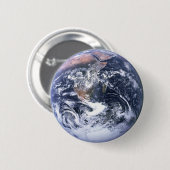 Aarde Ronde Button 5,7 Cm (Voorkant /achterkant)