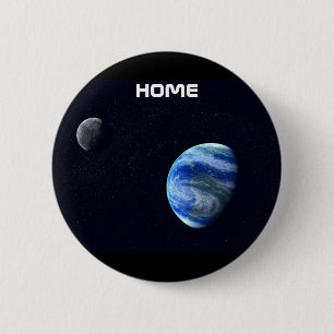 aarde ronde button 5,7 cm