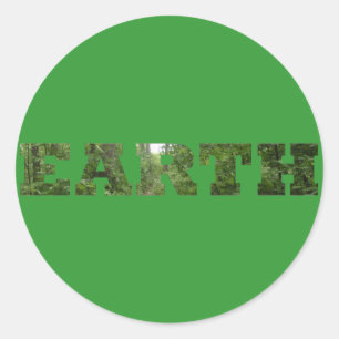 Aarde Ronde Sticker