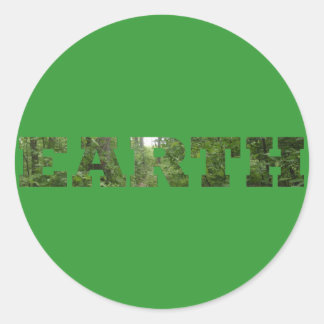 Aarde Ronde Sticker