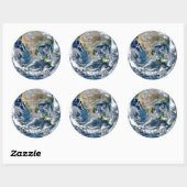 Aarde Ronde Sticker (Vel)