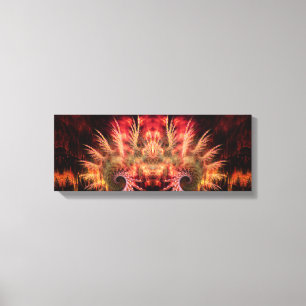 Aarde Royale: Fractal Art: Gewatteerd Canvas Afdruk