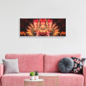 Aarde Royale: Fractal Art: Gewatteerd Canvas Afdruk (Insitu (Woonkamer))