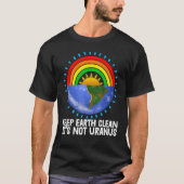 Aarde schoon houden Het is geen Uranus Environment T-shirt (Voorkant)