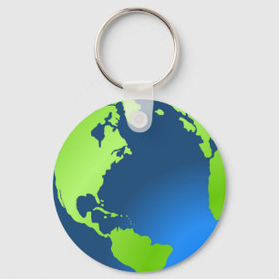Aarde Sleutelhanger