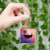 Aarde Sleutelhanger (Hand)