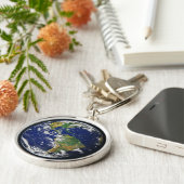 Aarde-Sleutelhanger Sleutelhanger (Zijkant)