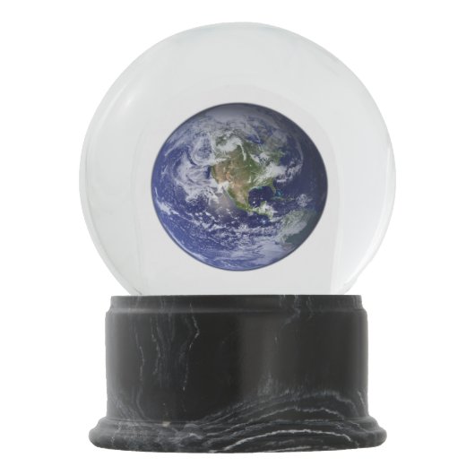 Aarde - sneeuwbol (Achterkant)