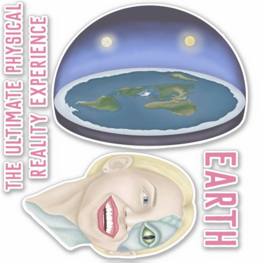 Aarde Sticker (Voorkant)