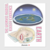 Aarde Sticker (Vel)