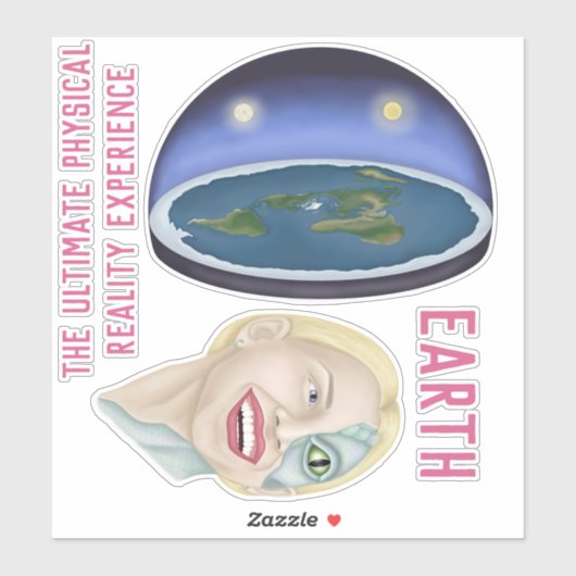 Aarde Sticker (Vel)