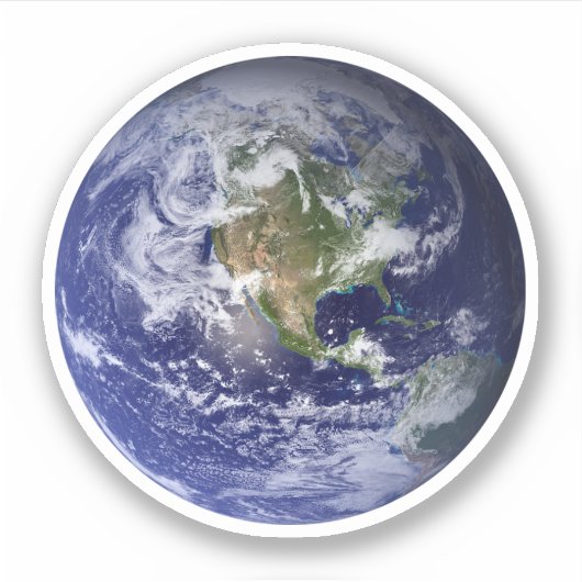 Aarde Sticker (Voorkant)