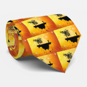 Aarde Stropdas (Opgerold)