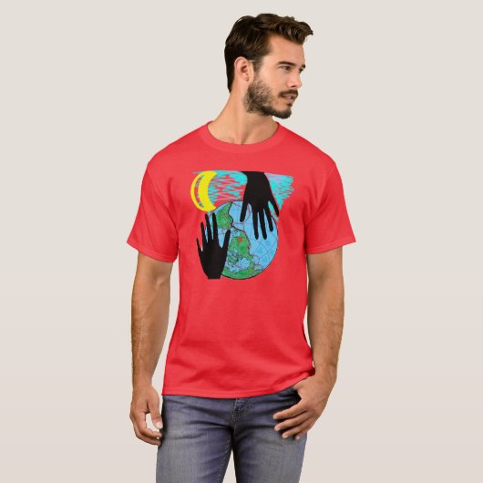 Aarde T-shirt (Voorkant volledig)